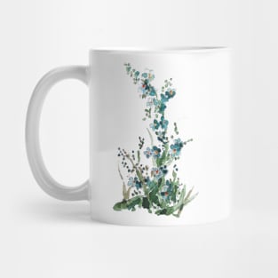 Forget-me-not watercolor Mug